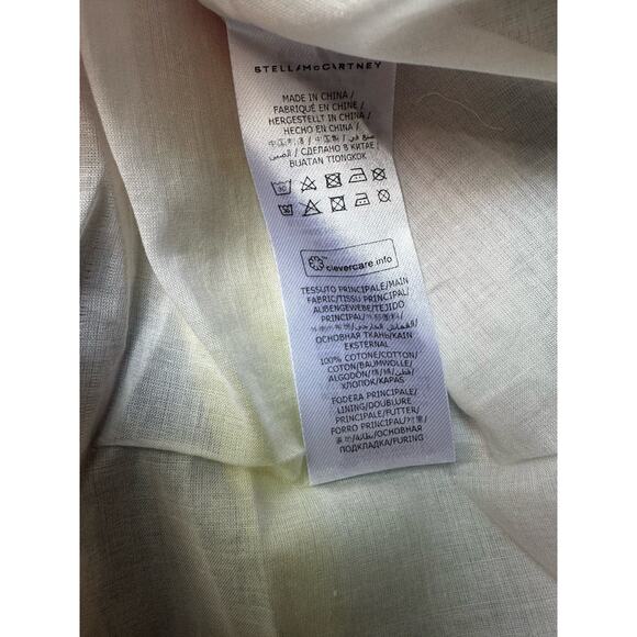 NWT Stella McCartney Colorful Butterfly Twirly Cotton Dress Girls 6Y - Picture 7 of 8